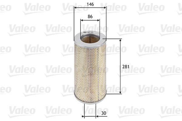 Filtr powietrza VALEO 585680