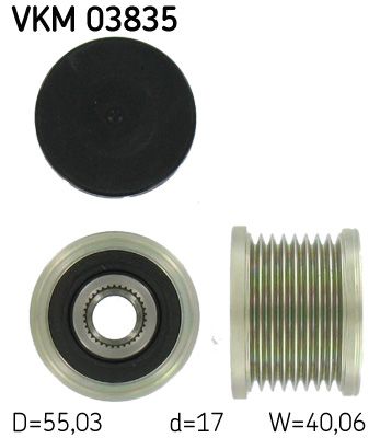 Alternator - sprzęgło jednokierunkowe SKF VKM03835