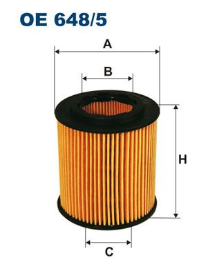 Filtr oleju FILTRON oe 648/5