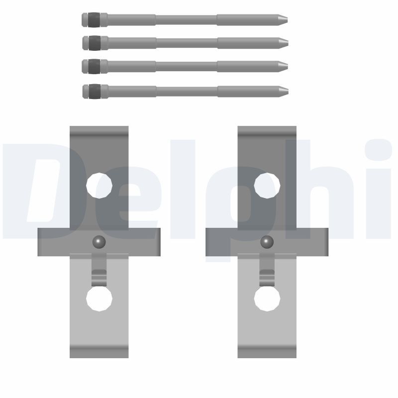 Zestaw akcesoriów, klocki hamulcowe DELPHI LX0793