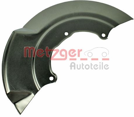 Panel rozbryzgiwujący, tarcza hamulcowa METZGER 6115058