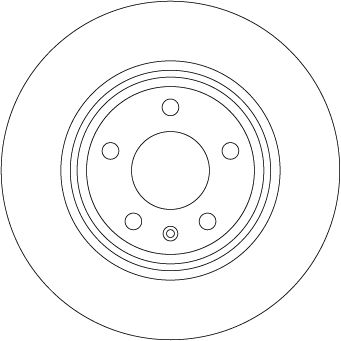 Tarcza hamulcowa TRW DF6981S