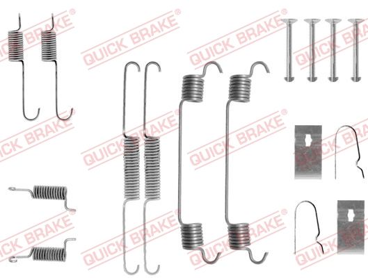 Zestaw akcesoriów, szczęki hamulcowe QUICK BRAKE 105-0675