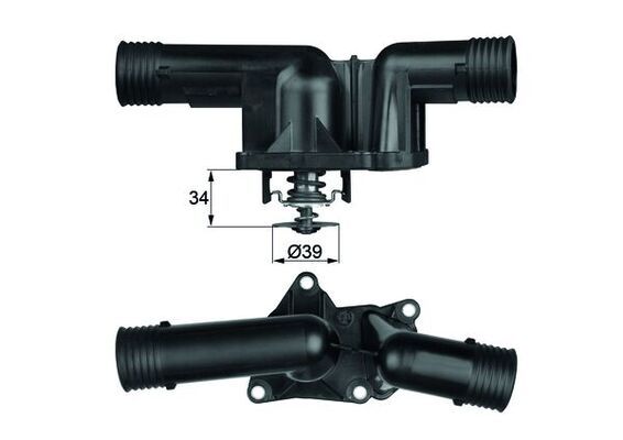Termostat, płyn chłodzący MAHLE TI2495