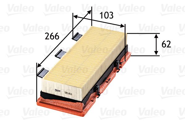 Filtr powietrza VALEO 585053