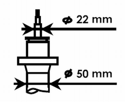 Amortyzator KYB 324703