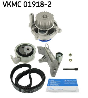 Pompa wody + zestaw paska rozrządu SKF VKMC 01918-2