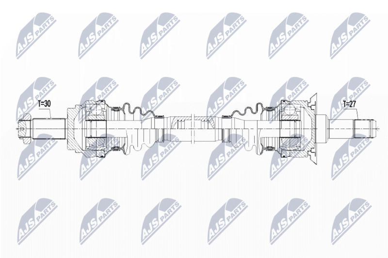 Wał napędowy NTY NPW-BM-093