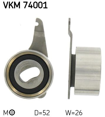 Rolka napinacza, pasek rozrządu SKF vkm 74001