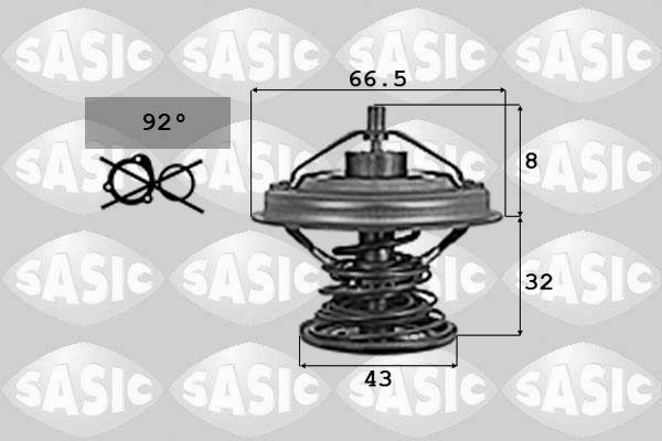 Termostat, płyn chłodzący SASIC 9000701