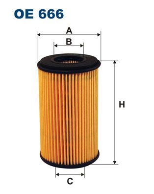 Filtr oleju FILTRON oe 666