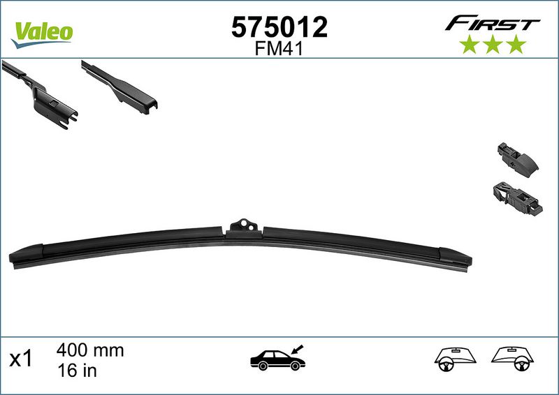 Pióro wycieraczki VALEO 575012