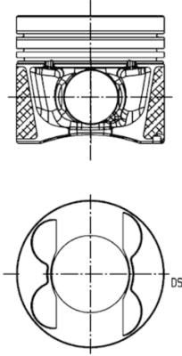 Tłok KOLBENSCHMIDT 40776600