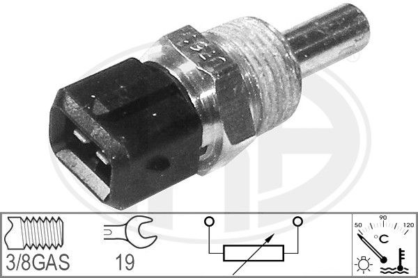 Czujnik, temperatura płynu chłodzącego ERA 330642