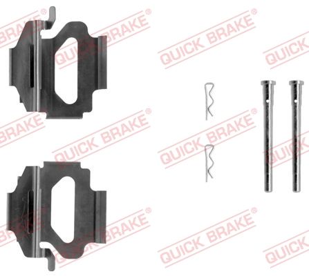 Zestaw akcesoriów, klocki hamulcowe QUICK BRAKE 109-1140