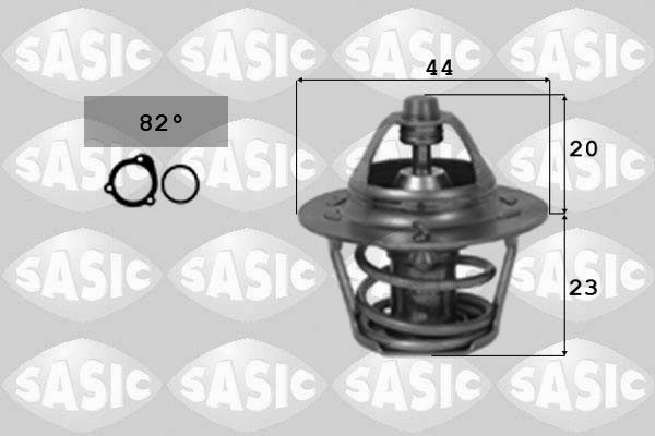 Termostat, płyn chłodzący SASIC 3306013