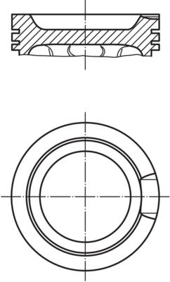 Tłok MAHLE 033 16 00