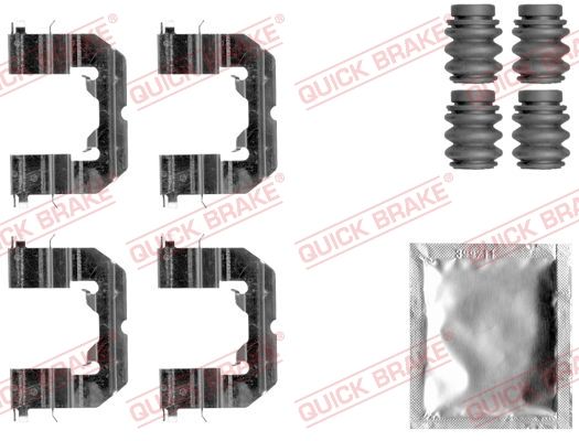 Zestaw akcesoriów, klocki hamulcowe QUICK BRAKE 109-1859