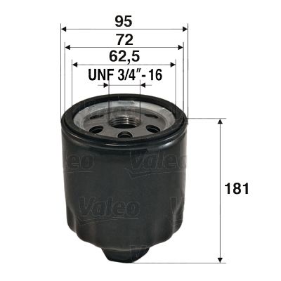 Filtr oleju VALEO 586056