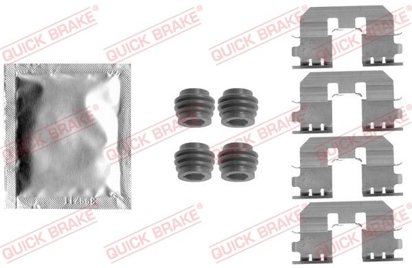 Zestaw akcesoriów, klocki hamulcowe QUICK BRAKE 109-1810