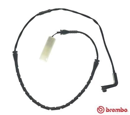 Styk ostrzegawczy, zużycie okładzin hamulcowych BREMBO A 00 236