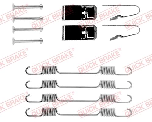 Zestaw akcesoriów, szczęki hamulcowe QUICK BRAKE 105-0602