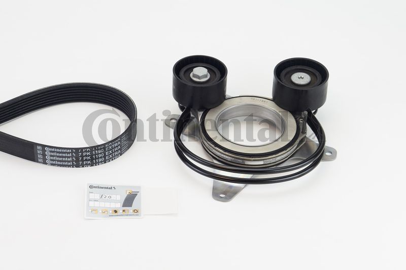 Zestaw paska klinowego wielorowkowego CONTINENTAL CTAM 7PK1190 EXTRA K1