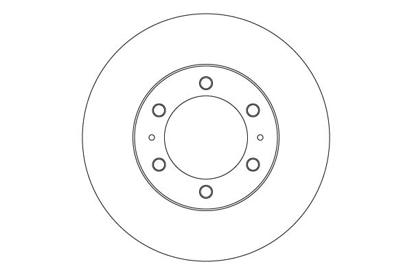 Tarcza hamulcowa TRW DF6914S