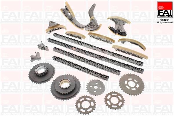 Zestaw łańcucha rozrządu FAI AutoParts tck217ng