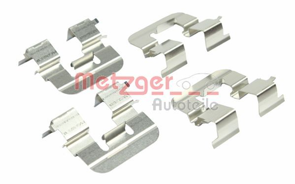 Zestaw akcesoriów, klocki hamulcowe METZGER 109-0024