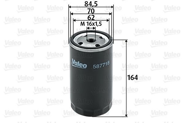 Filtr paliwa VALEO 587718