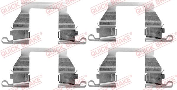 Zestaw akcesoriów, klocki hamulcowe QUICK BRAKE 109-1800