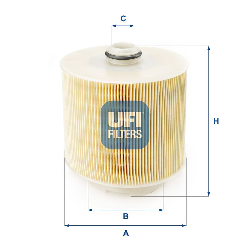 Filtr powietrza UFI 27.598.00