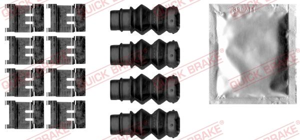 Zestaw akcesoriów, klocki hamulcowe QUICK BRAKE 109-1877