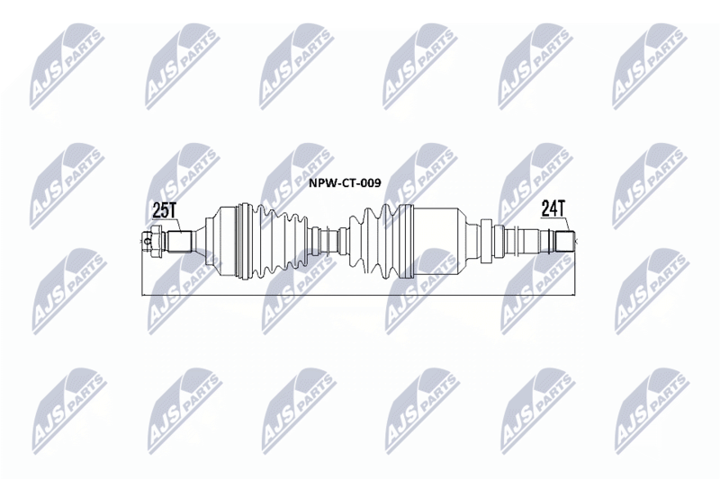 Wał napędowy NTY NPW-CT-009