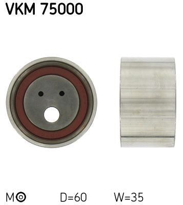 Rolka napinacza, pasek rozrządu SKF VKM 75000