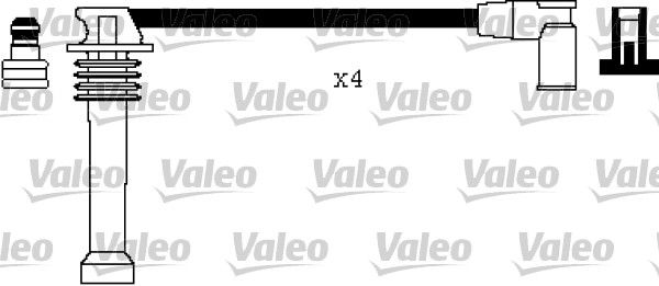 Zestaw przewodów zapłonowych VALEO 346366