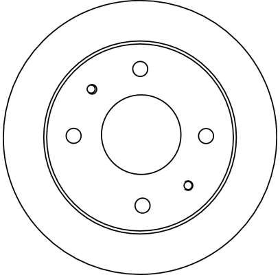 Tarcza hamulcowa TRW DF4132