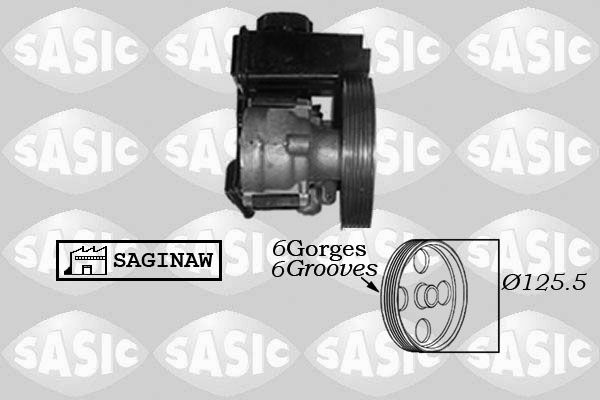 Pompa hydrauliczna, układ kierowniczy SASIC 7070012