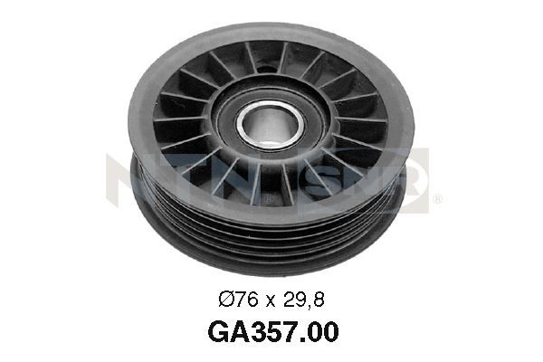 Rolka napinacza, pasek klinowy wielorowkowy SNR GA357.00