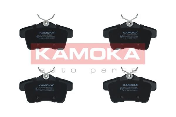 Zestaw klocków hamulcowych, hamulce tarczowe KAMOKA JQ101235