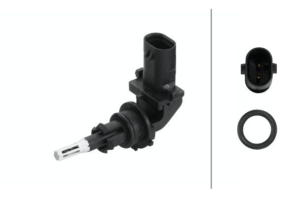 Czujnik, temperatura powietrza dolotowego HELLA 6PT009109-341