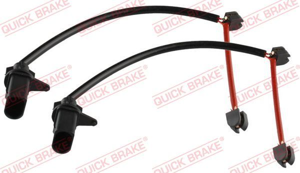 Styk ostrzegawczy, zużycie okładzin hamulcowych QUICK BRAKE WS 0482 A