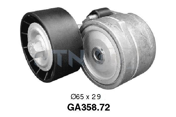 Rolka napinacza, pasek klinowy wielorowkowy SNR GA358.72