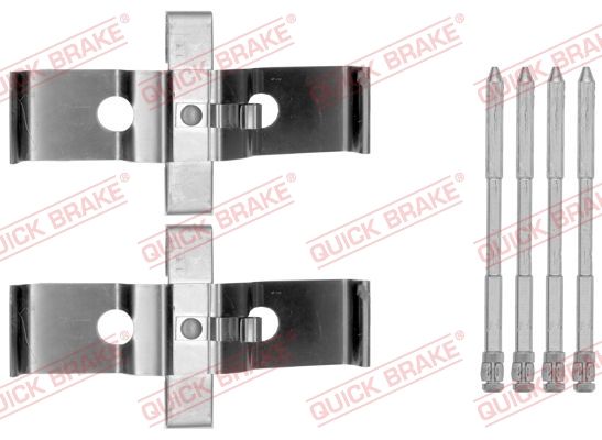 Zestaw akcesoriów, klocki hamulcowe QUICK BRAKE 109-1796