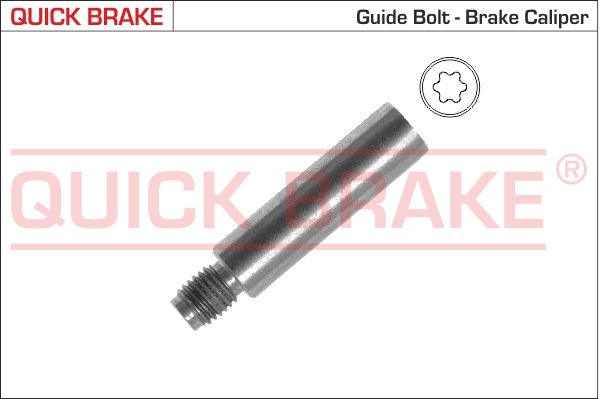 Sworzeń prowadzący, zacisk hamulca QUICK BRAKE 11201