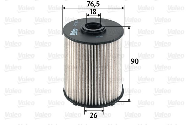 Filtr paliwa VALEO 587922