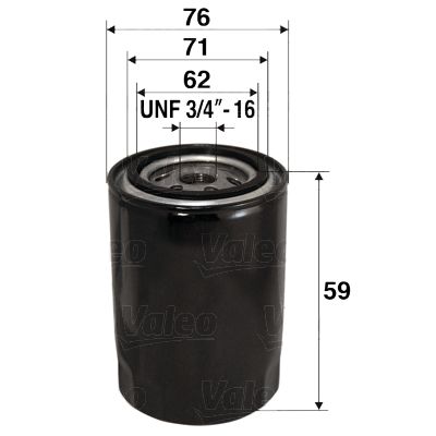 Filtr oleju VALEO 586065