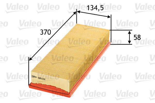 Filtr powietrza VALEO 585031