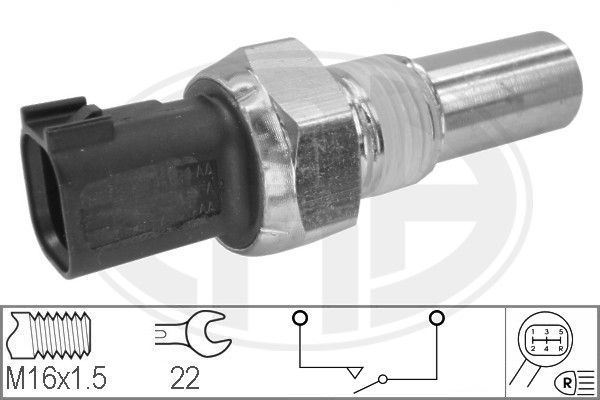 Przełącznik, światło cofania ERA 330592